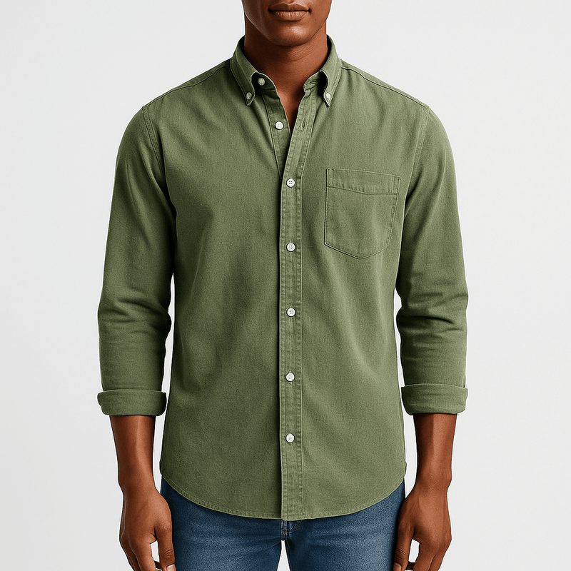 MARMIRI | Camisa Casual de Manga Larga