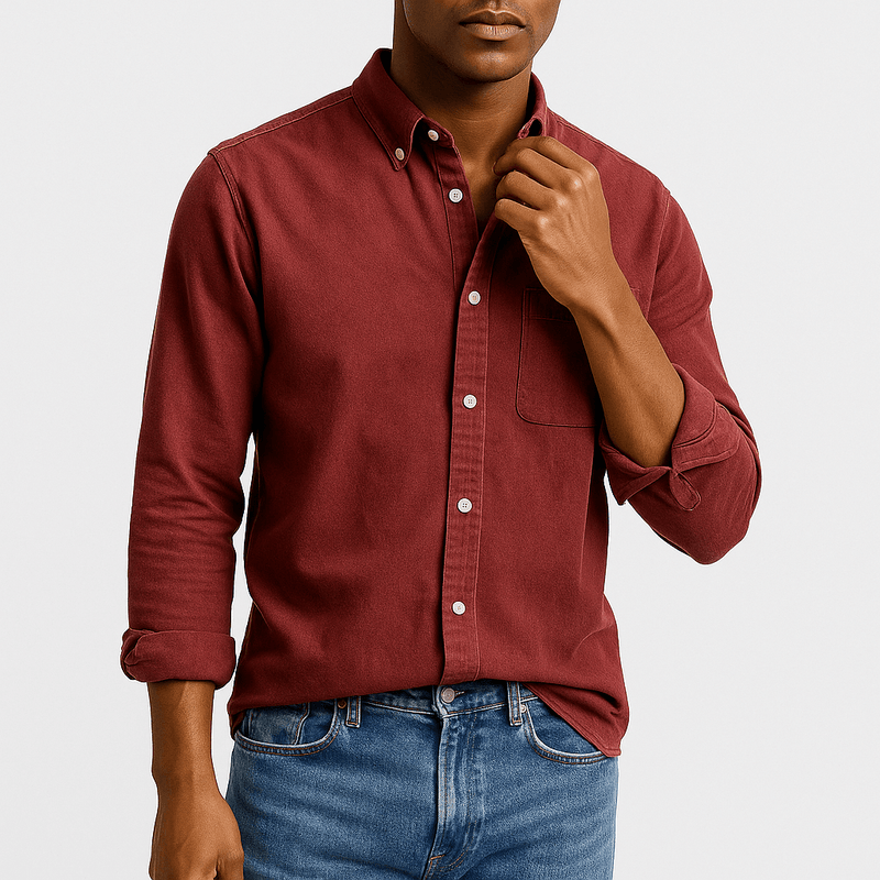 MARMIRI | Camisa Casual de Manga Larga