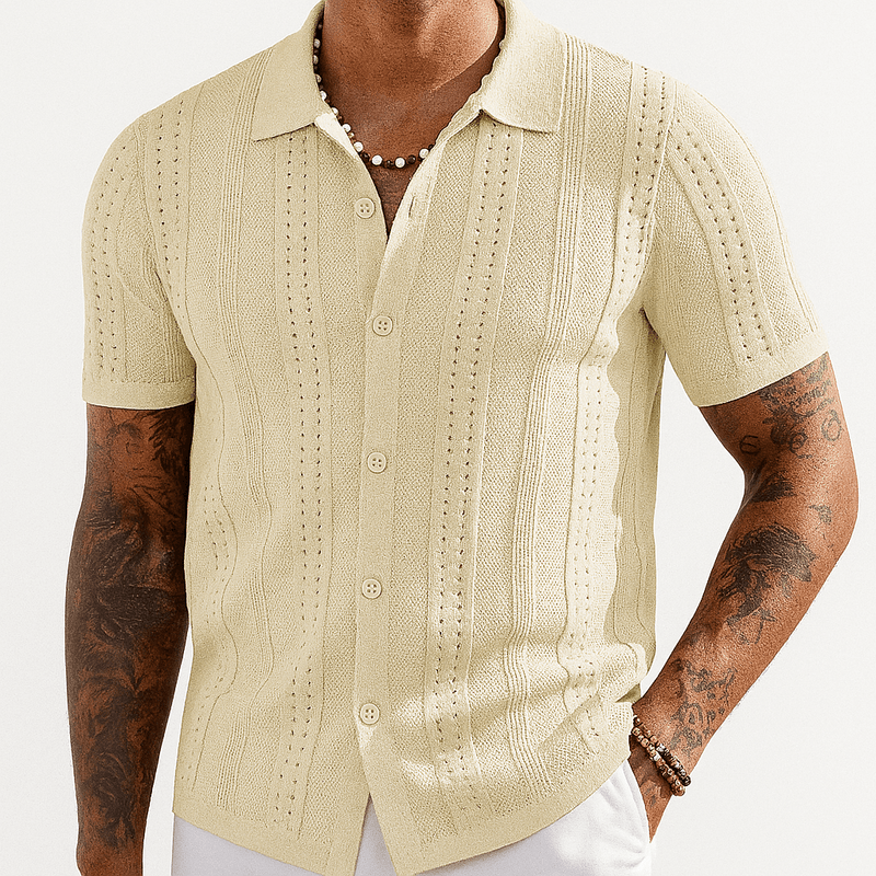 MARMIRI | Camisa de Punto Estilo Beach