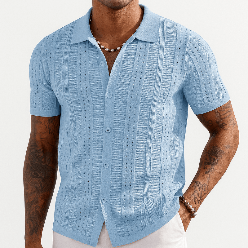 MARMIRI | Camisa de Punto Estilo Beach