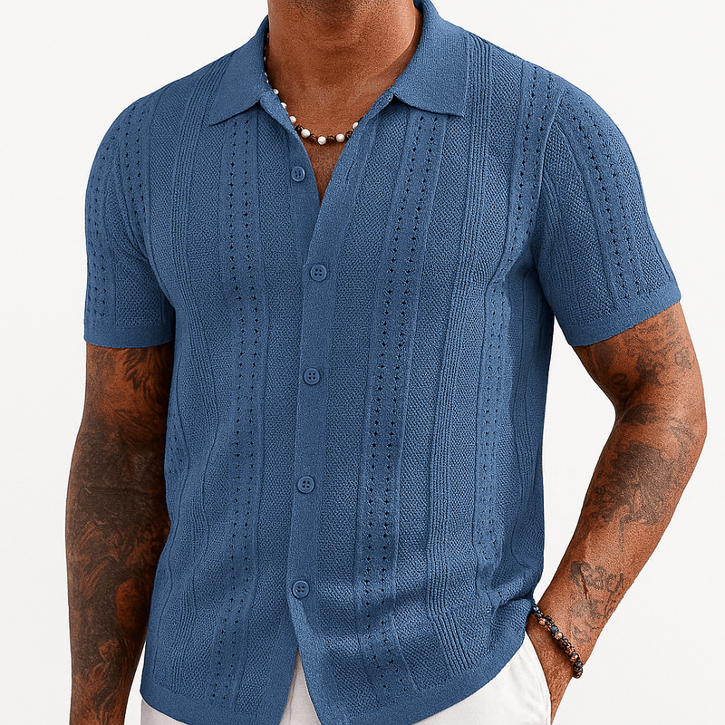 MARMIRI | Camisa de Punto Estilo Beach