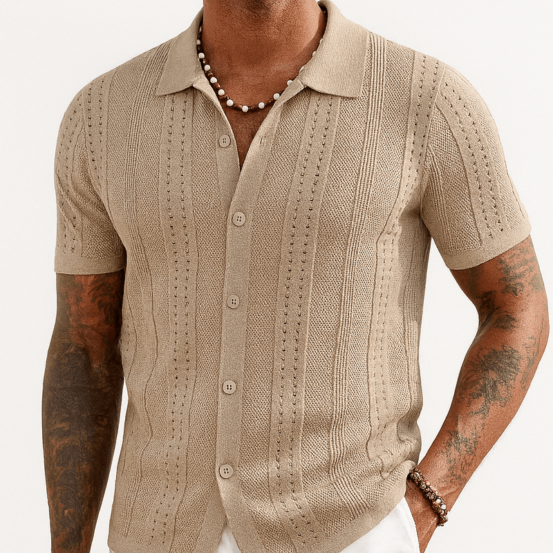MARMIRI | Camisa de Punto Estilo Beach