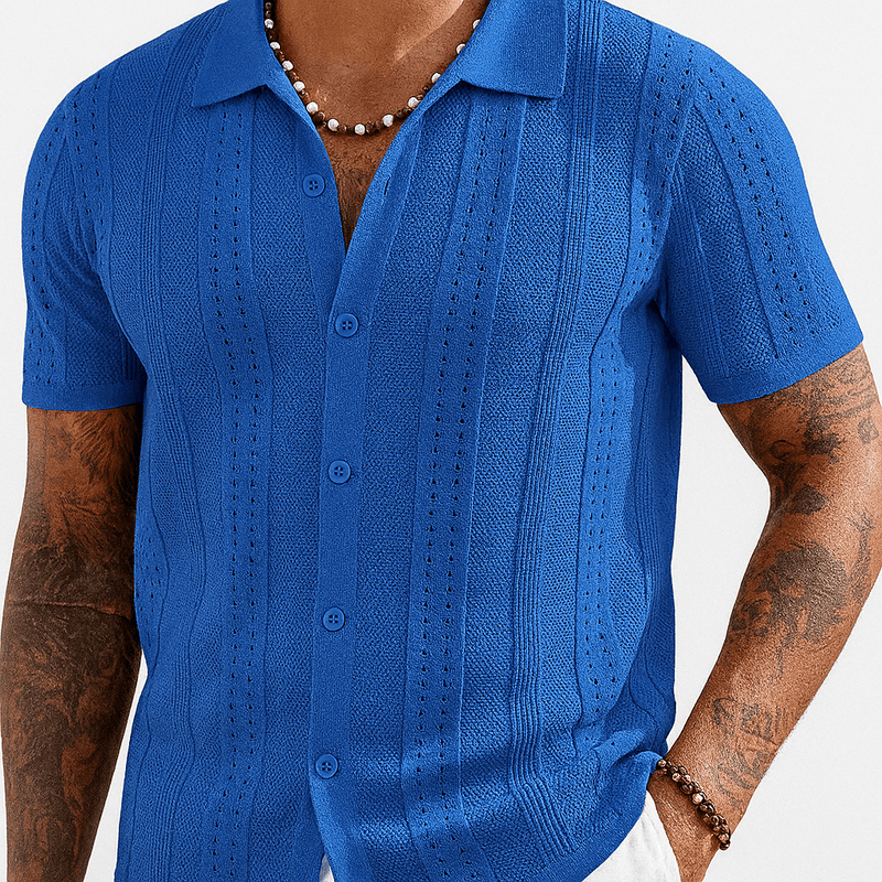 MARMIRI | Camisa de Punto Estilo Beach
