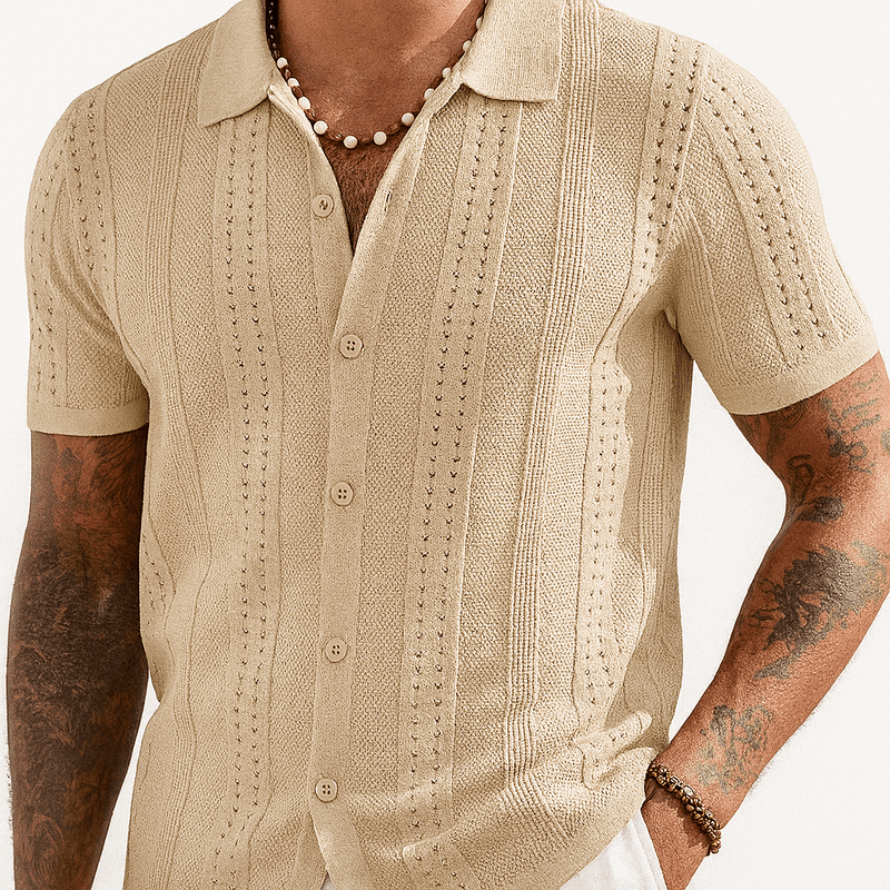 MARMIRI | Camisa de Punto Estilo Beach
