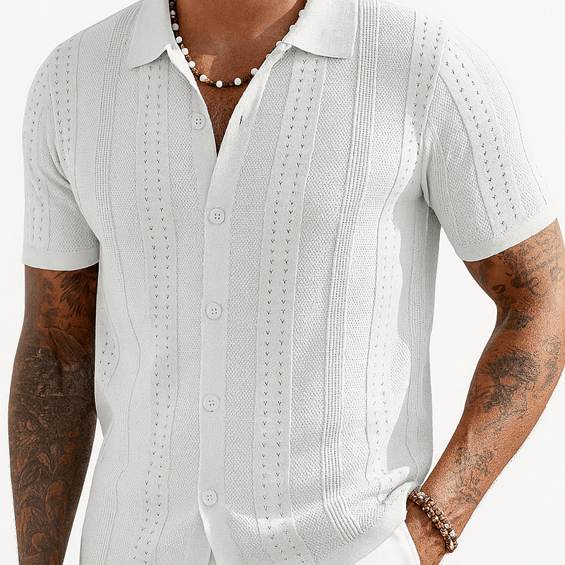 MARMIRI | Camisa de Punto Estilo Beach