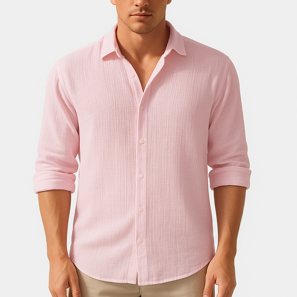 MARMIRI | Camisa de Algodón Punto Waffle