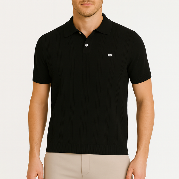 MARMIRI | Polo de Punto Canalé de Algodón