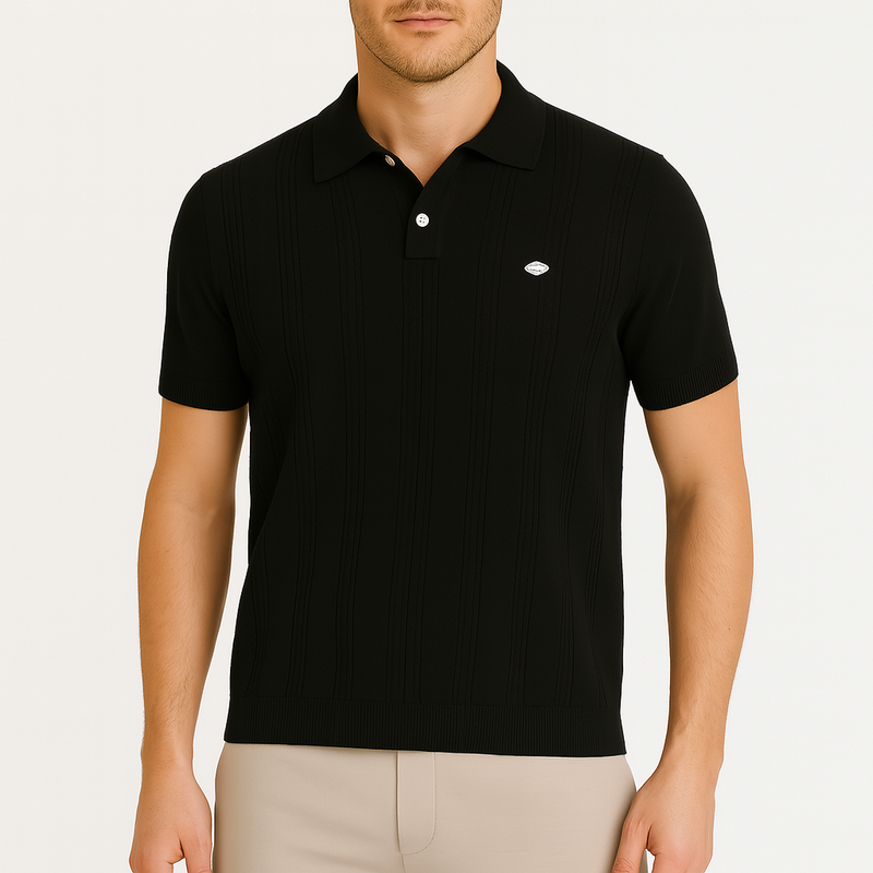 MARMIRI | Polo de Punto Canalé de Algodón