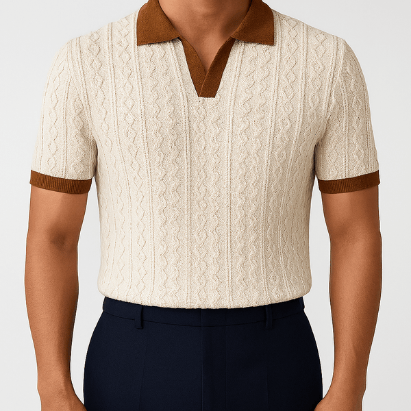 MARMIRI | Polo de Punto Trenzado