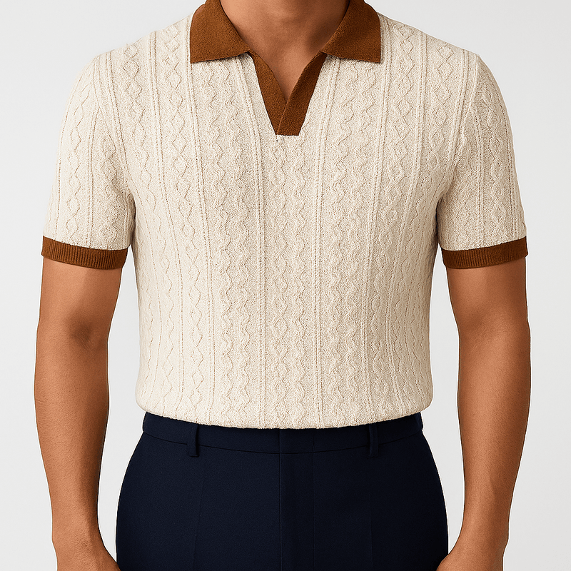 MARMIRI | Polo de Punto Trenzado