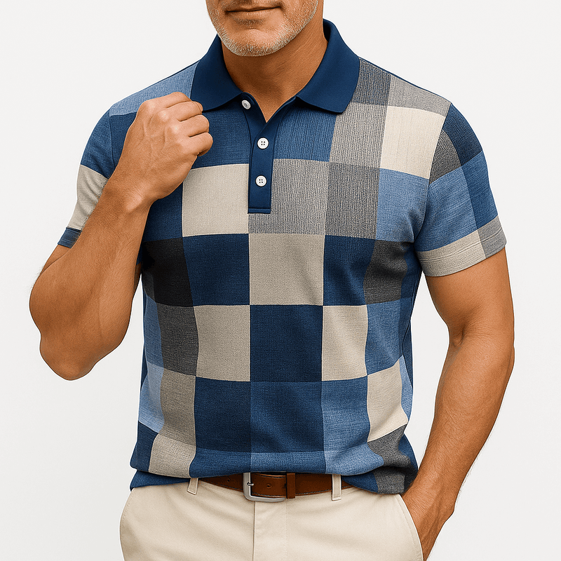 MARMIRI | Polo con Estampado de Cuadros