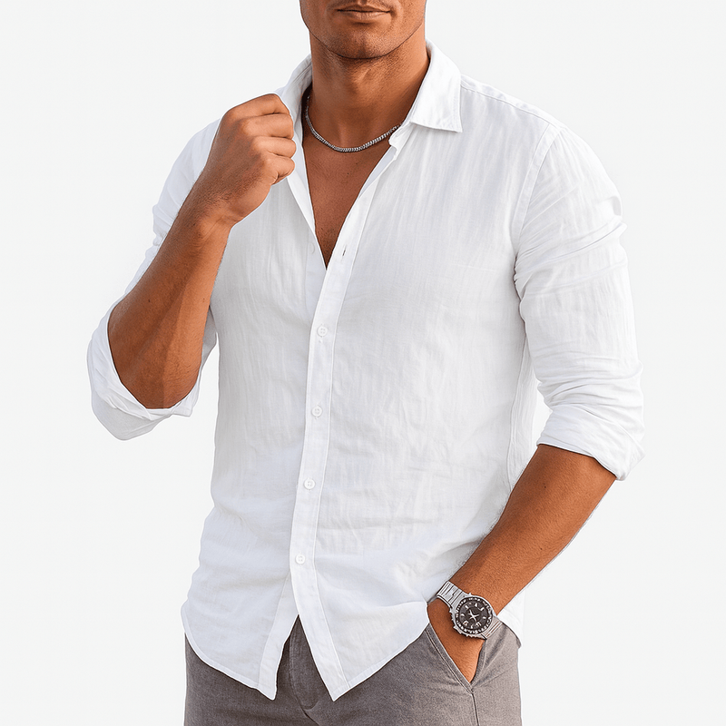 MARMIRI | Camisa de Lino Coastal Breeze