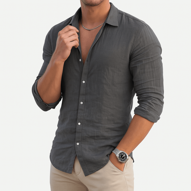 MARMIRI | Camisa de Lino Coastal Breeze