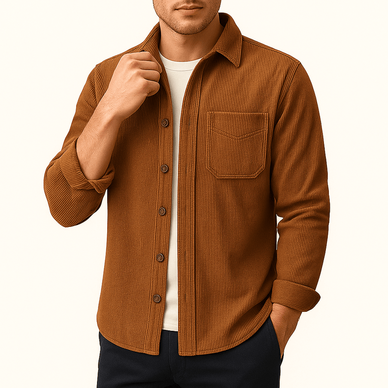 MARMIRI | Camisa de Pana Abotonada para Hombre