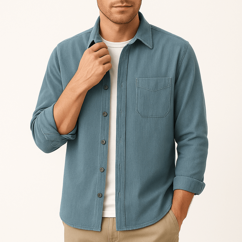 MARMIRI | Camisa de Pana Abotonada para Hombre