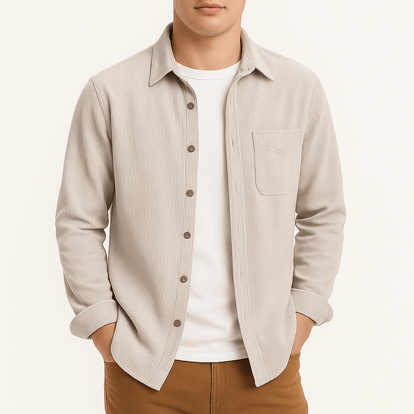 MARMIRI | Camisa de Pana Abotonada para Hombre