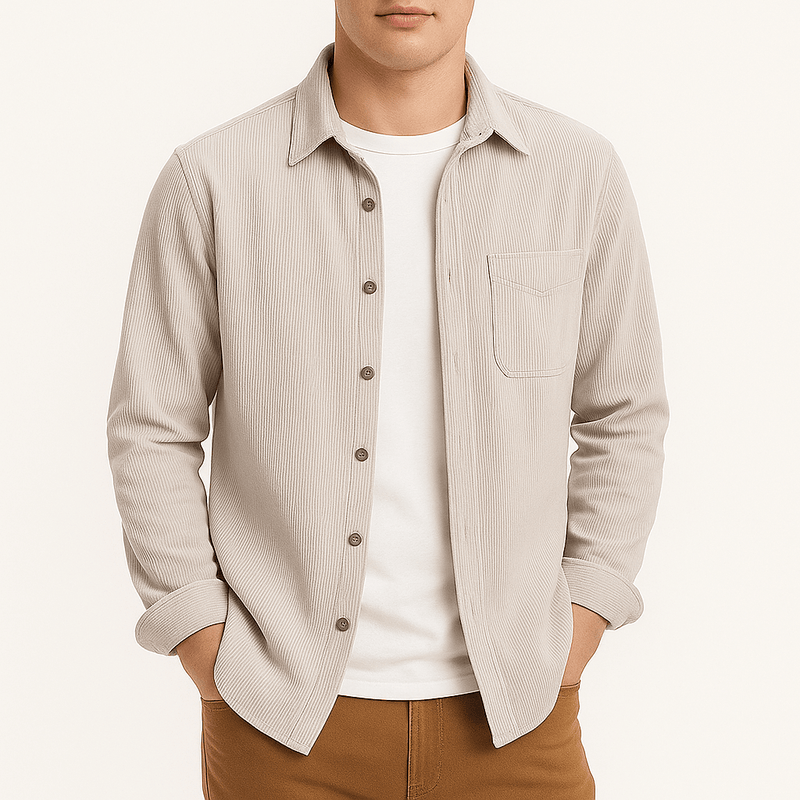 MARMIRI | Camisa de Pana Abotonada para Hombre