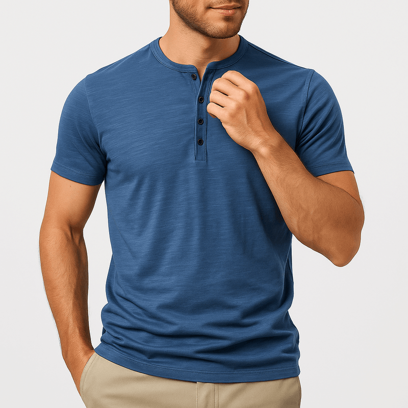 MARMIRI | Camisa Henley de Algodón