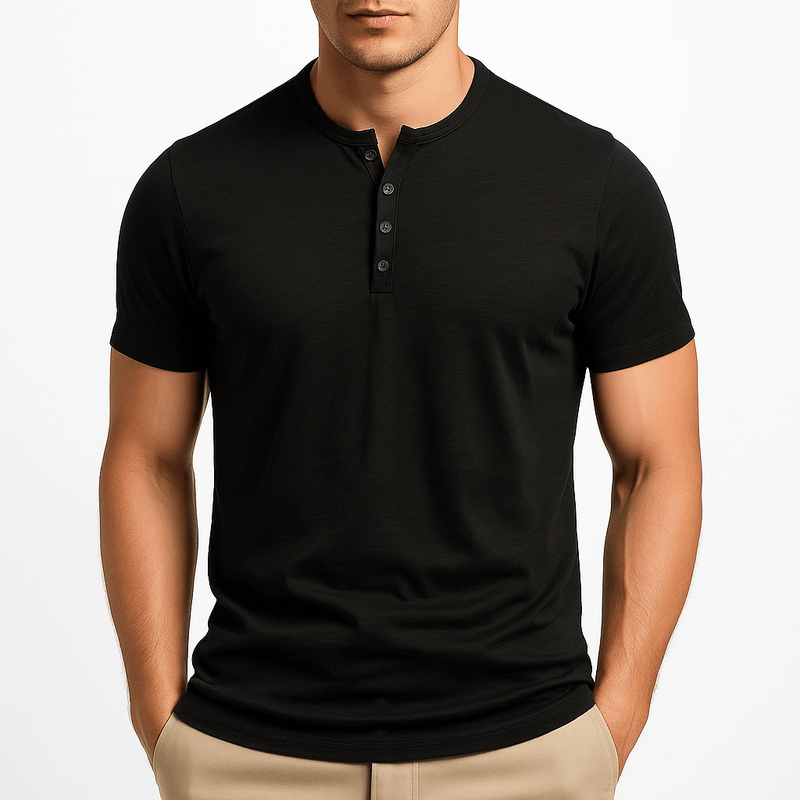 MARMIRI | Camisa Henley de Algodón