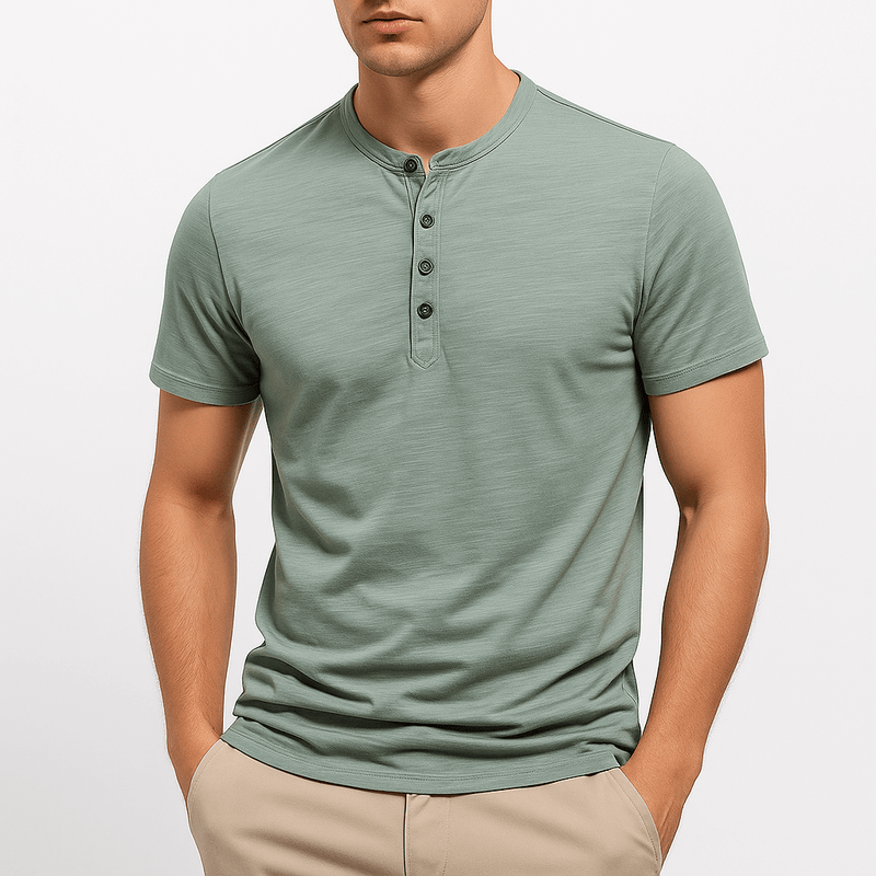 MARMIRI | Camisa Henley de Algodón