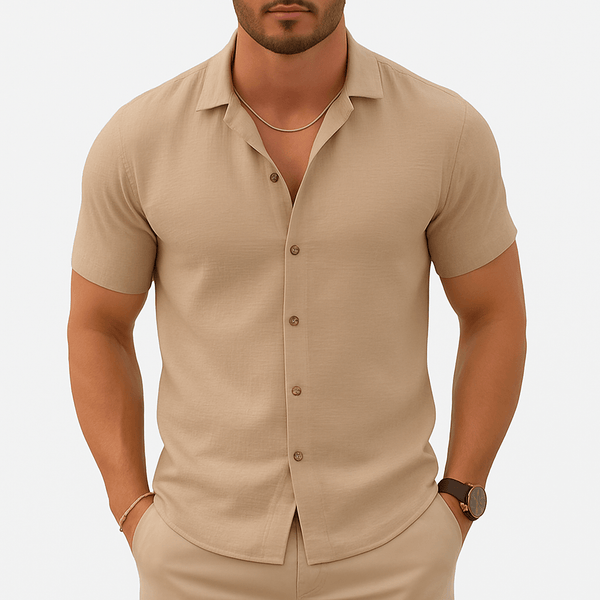 MARMIRI | Camisa de Algodón y Lino