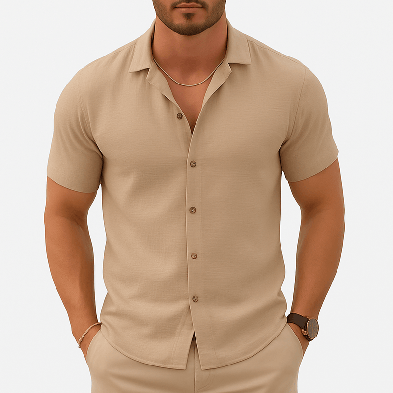 MARMIRI | Camisa de Algodón y Lino