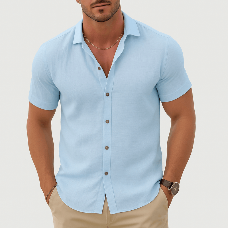 MARMIRI | Camisa de Algodón y Lino