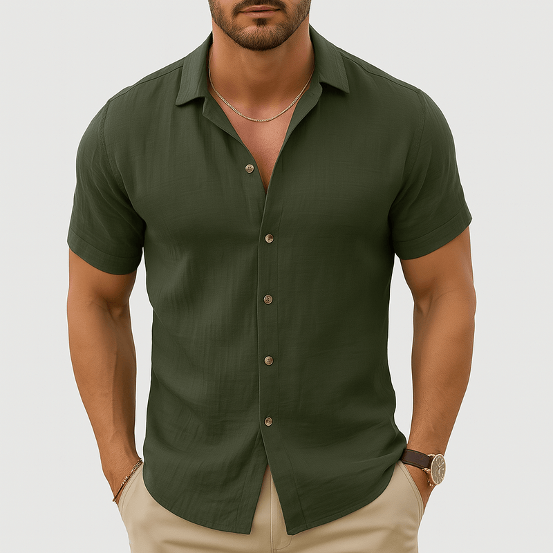 MARMIRI | Camisa de Algodón y Lino