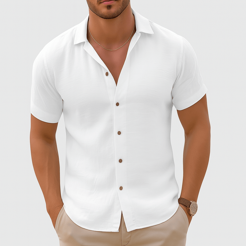 MARMIRI | Camisa de Algodón y Lino