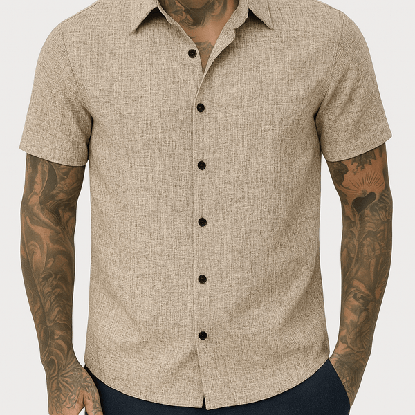 MARMIRI | Camisa de Lino de Verano para Hombre