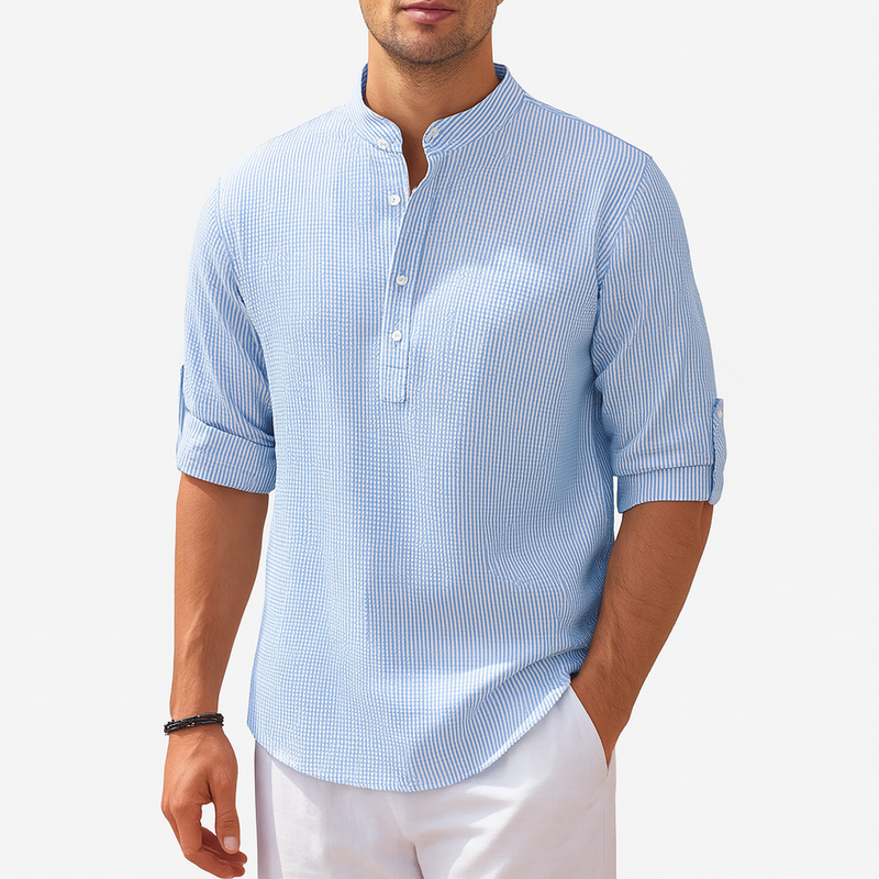 MARMIRI | Camisa de Algodón Veraniega de Corte Relajado