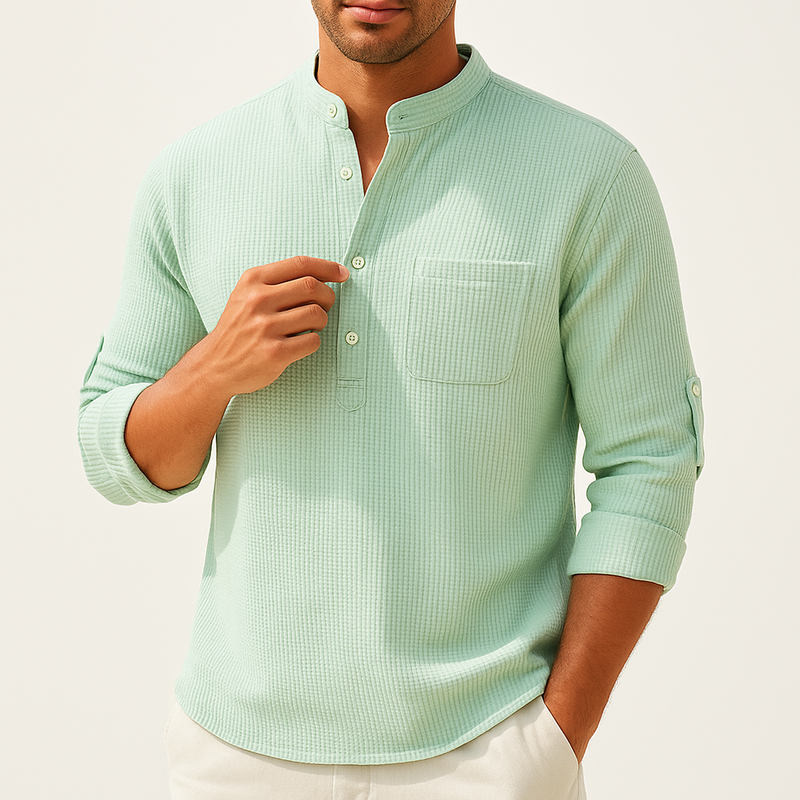 MARMIRI | Camisa de Algodón Veraniega de Corte Relajado