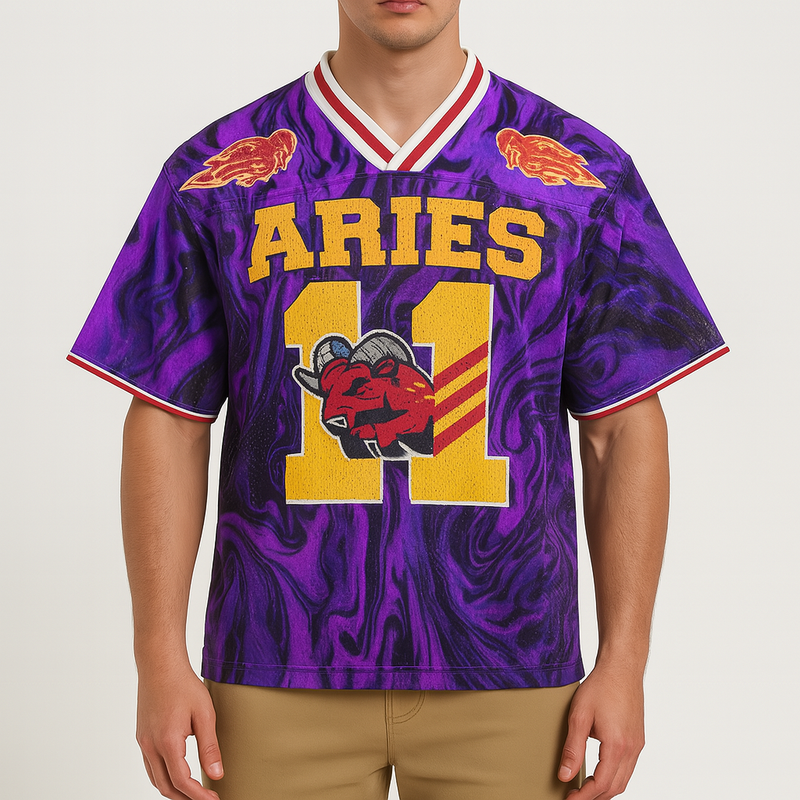 MARMIRI | Camiseta Retro de Fútbol de Malla para Hombre