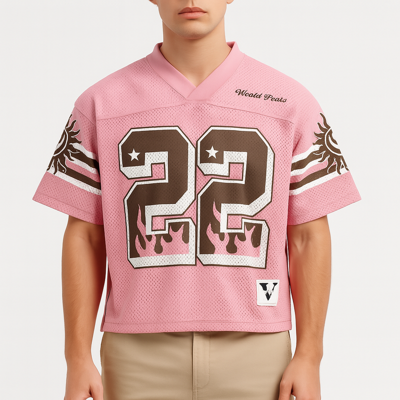 MARMIRI | Camiseta Retro de Fútbol de Malla para Hombre