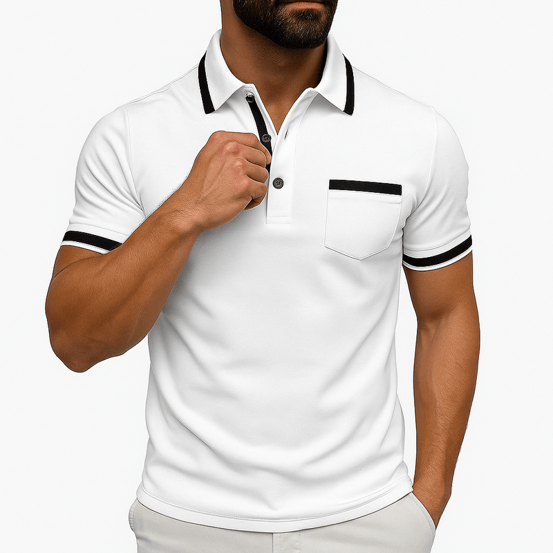 MARMIRI | Polo Slim Fit con Contraste