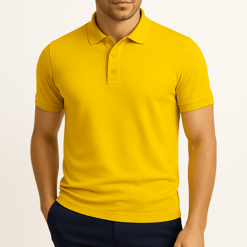 MARMIRI | Polo Slim Fit con cuello solapa