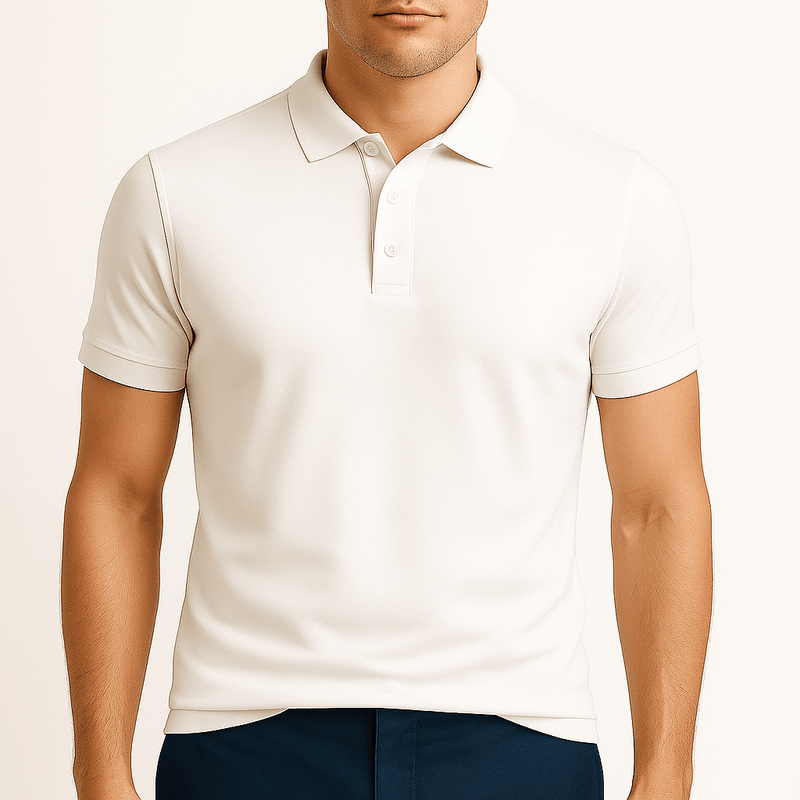 MARMIRI | Polo Slim Fit con cuello solapa
