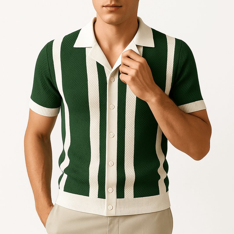 MARMIRI | Camiseta de Punto a Rayas