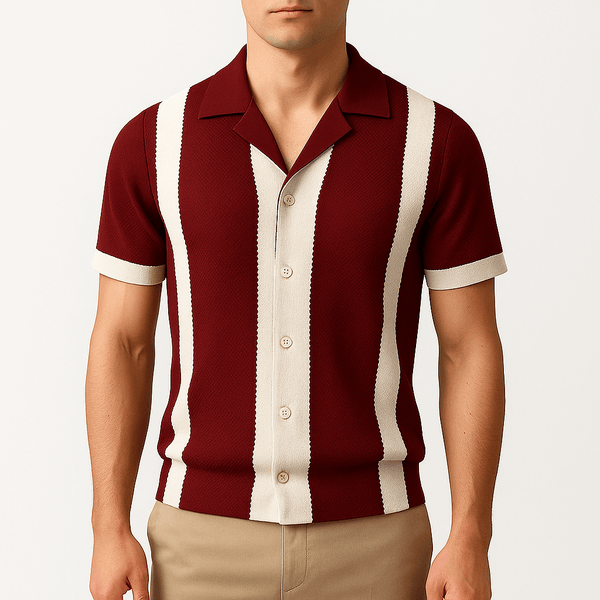 MARMIRI | Camiseta de Punto a Rayas