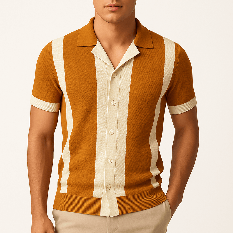 MARMIRI | Camiseta de Punto a Rayas