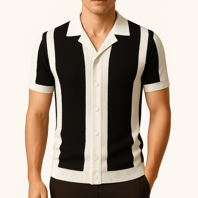 MARMIRI | Camiseta de Punto a Rayas