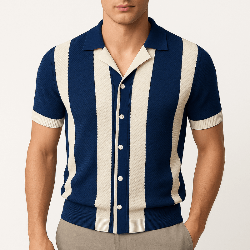 MARMIRI | Camiseta de Punto a Rayas