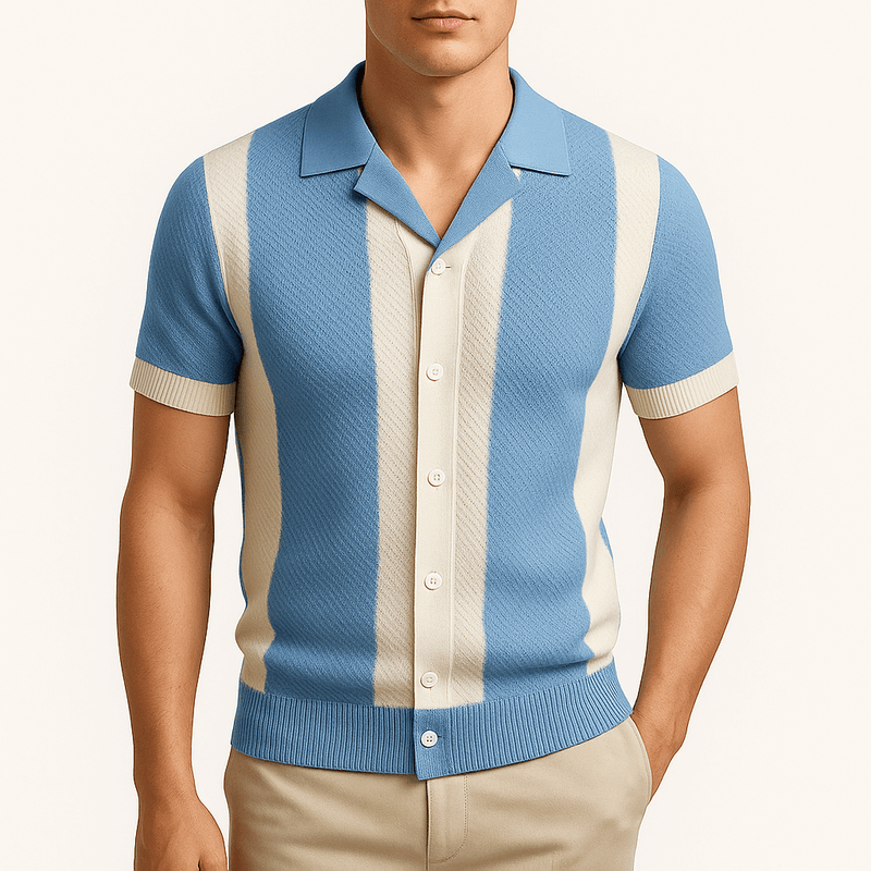 MARMIRI | Camiseta de Punto a Rayas