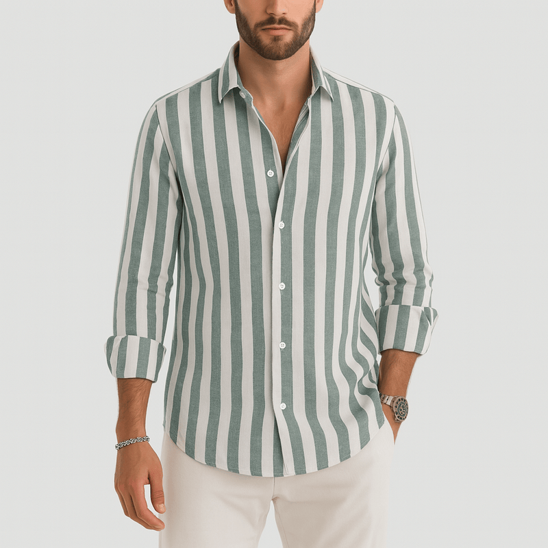 MARMIRI | Camisa de Lino a Rayas