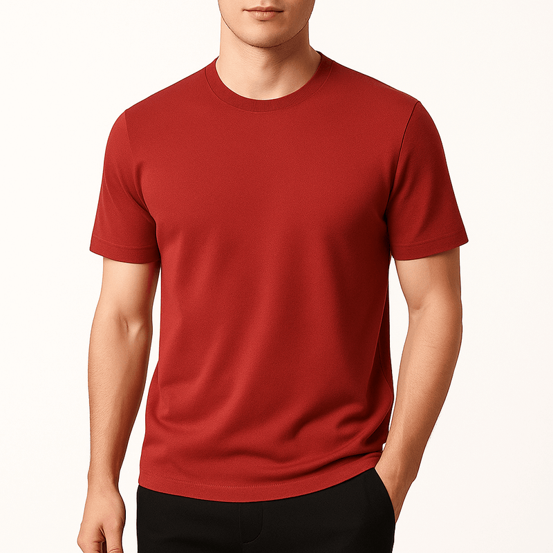 MARMIRI | Camiseta de Punto Waffle para Hombre