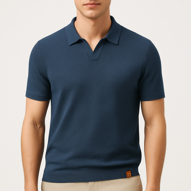 MARMIRI | Camiseta de Punto Waffle para Hombre